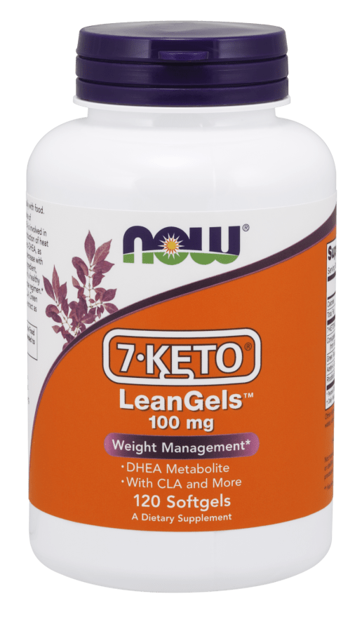 7-KETO LeanGels 100 mg (NOW) Front