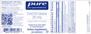 7-keto dhea 25 mg pure encapsulations label