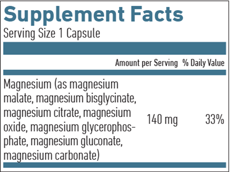 7 Salt Magnesium Biogena Supplement Facts