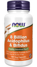 8 billion acidophilus & bifidus (now foods)