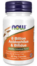 8 billion acidophilus & bifidus (now foods)