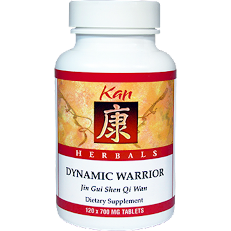 Dynamic Warrior Tablets (Kan Herbs Herbals) 120ct front