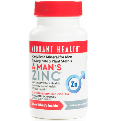 A Man's Zinc (Vibrant Health) Front