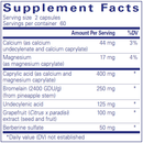 a.c. formula II pure encapsulations supplement facts