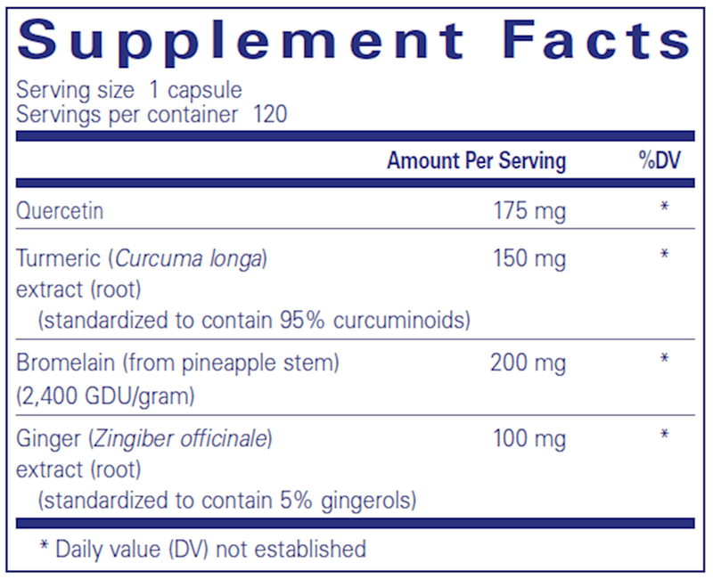 A I Formula 120 Pure Encapsulations Supplement Facts