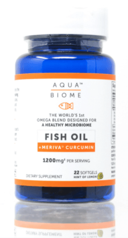 Aqua Biome Fish Oil Meriva Curcumin Enzymedica Front