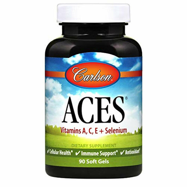 ACES Antioxidant (Carlson Labs) 90ct Front