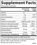 aces + zn carlson labs supplement facts