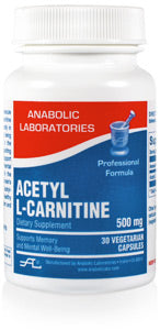 ACETYL L-CARNITINE (Anabolic Laboratories) Front