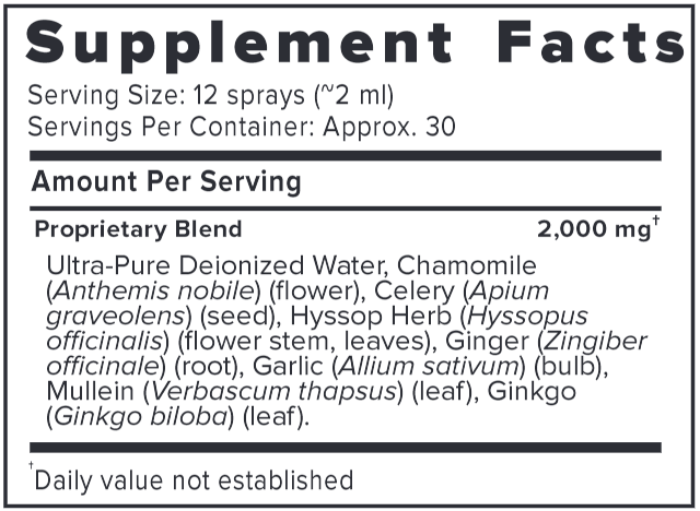 acp pulmo extra strength supplement facts