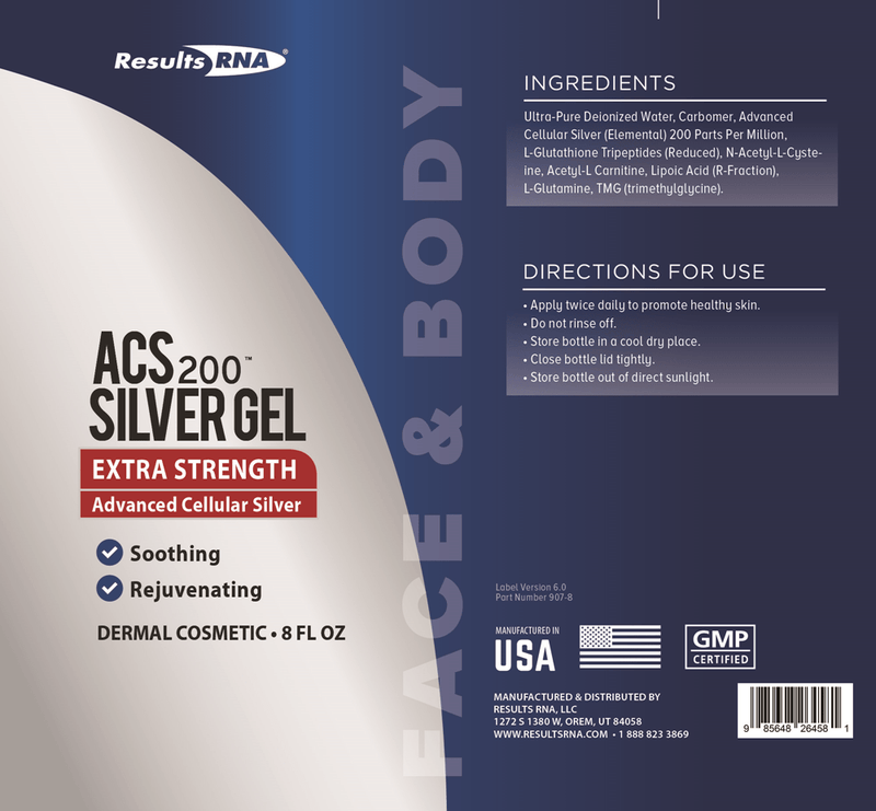 ACS 200 Silver Gel Extra Strength (Results RNA) Label