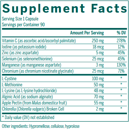 amd genestra supplement facts