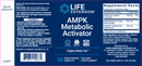 ampk metabolic activator (life extension) label