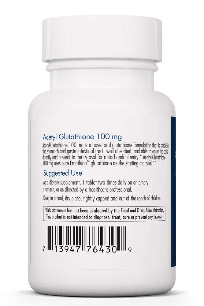 Buy Acetyl-Glutathione 100 mg Allergy Research Group