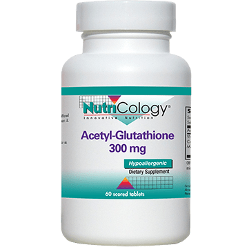 Acetyl Glutathione 300 mg (Nutricology) Front