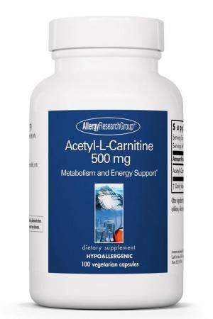 Acetyl-L-Carnitine 500 mg Allergy Research Group
