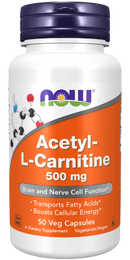 acetyl-l carnitine 500 mg (now foods)