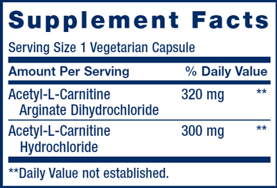 acetyl-l-carnitine arginate dihydrochloride Acetyl-L-Carnitine Arginate (Life Extension)