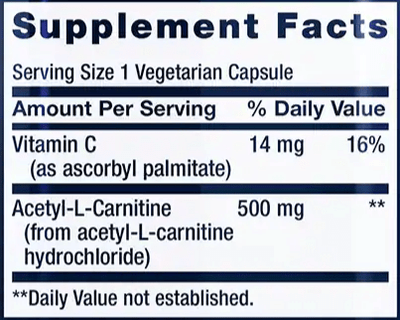 l carnitine foods sources Nature's Bounty Acetyl L Carnitine HCI Capsules (30 each) Delivery or  Pickup Near Me main image 0