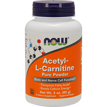 Acetyl-L Carnitine Powder (NOW) Front