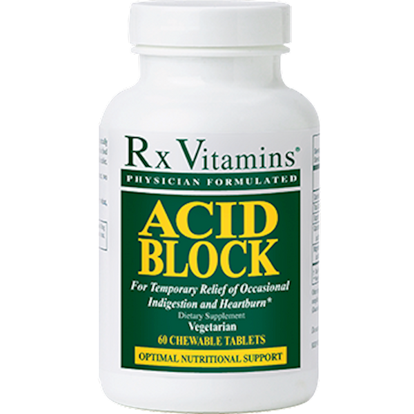 Acid Block (Rx Vitamins) Front
