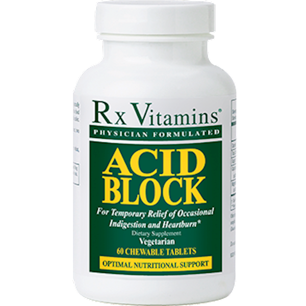 acid block rx vitamins