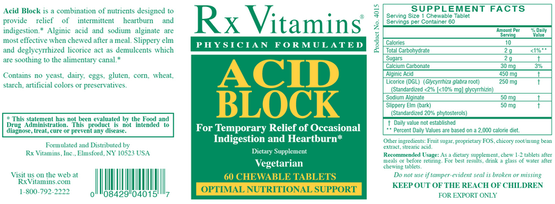 buy acid block rx vitamins