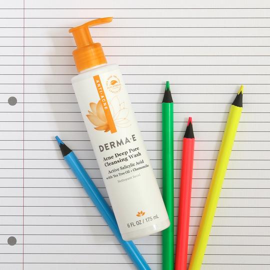 acne deep pore cleansing wash dermae