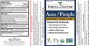 acne care | acne pimple control (forces of nature) label