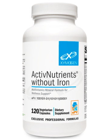 ActivNutrients without Iron (Xymogen) 120ct