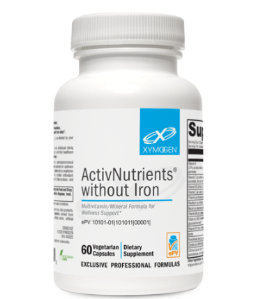 ActivNutrients without Iron (Xymogen) 60ct