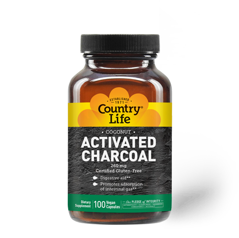 Activated Charcoal 260 mg (Country Life)