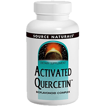 Activated Quercetin Tablets (Source Naturals) Front