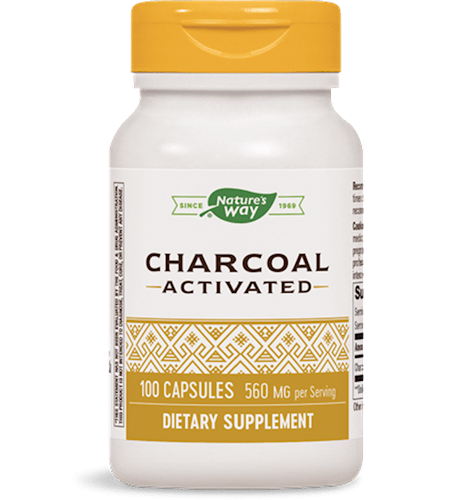 Activated Charcoal 560 mg (Nature's Way)