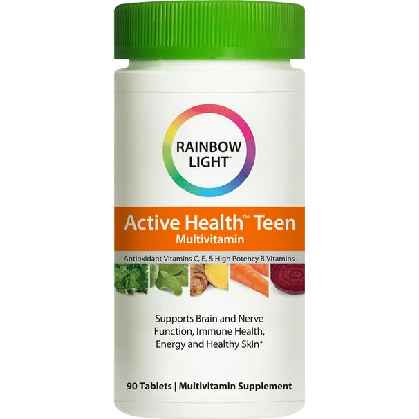 Active Health Teen Multivitamin (Rainbow Light Nutrition) Front
