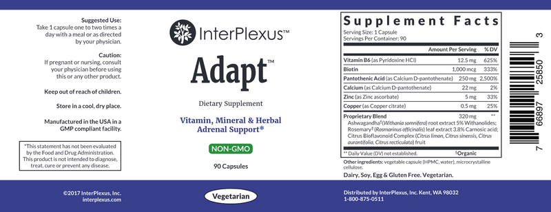 Adapt (Interplexus) Label