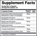 adapt align biomatrix supplement facts