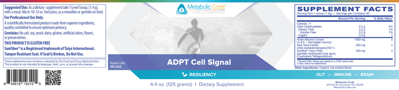 Adpt-Cell Signal Powder (Metabolic Code) Label