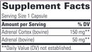 adrenal-cortex fractions (integrative therapeutics) supplement facts