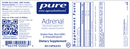 adrenal pure encapsulations label