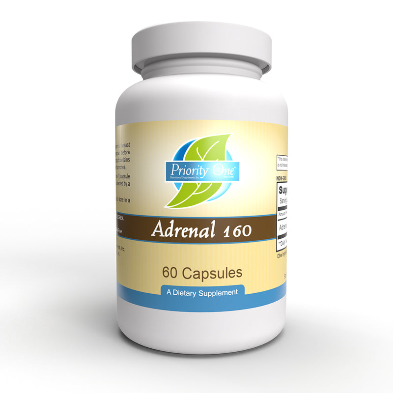 Adrenal 160 mg (Priority One Vitamins) Front