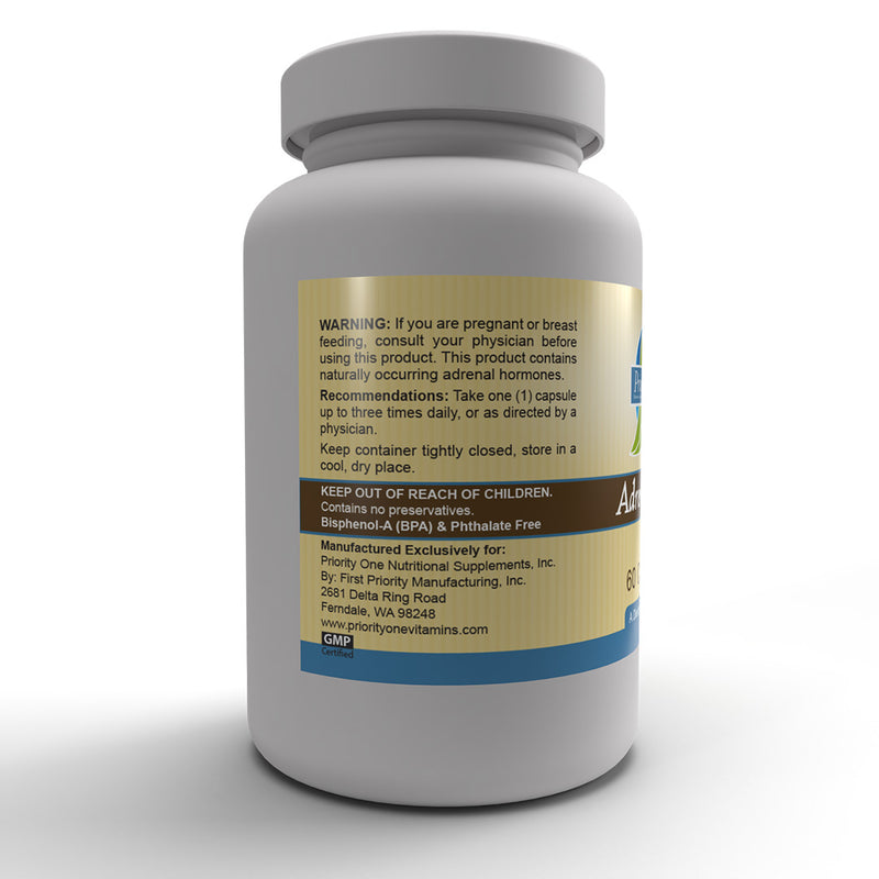 Adrenal 160 mg (Priority One Vitamins) Side