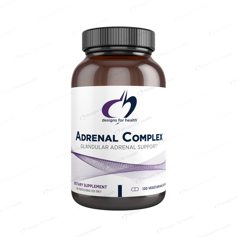 Adrenal Complex (Designs for Health) 120ct Front