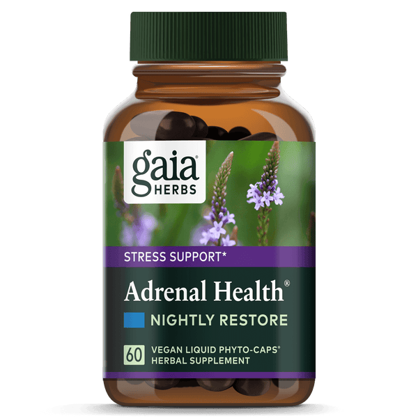 Adrenal Health® Nightly Restore 60ct (Gaia Herbs)