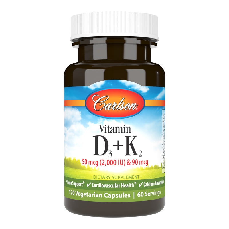 vitamin d3 & k2 carlson labs