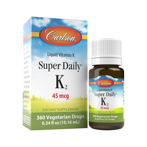 Adult Super Daily K2 (Carlson Labs) Front