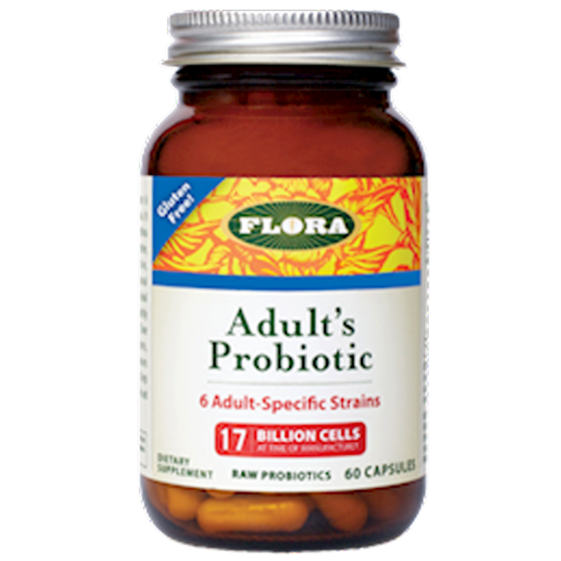 Adult's Blend Probiotic (Flora) 60ct Front
