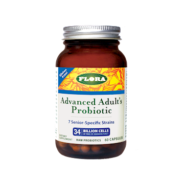 advanced adult's probiotic (flora) 60 caps