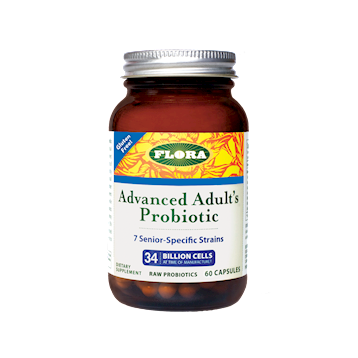 Advanced Adult's Blend Probiotic 60ct (Flora) Front
