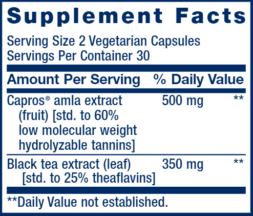 Advanced Lipid Control (Life Extension) Supplement Facts